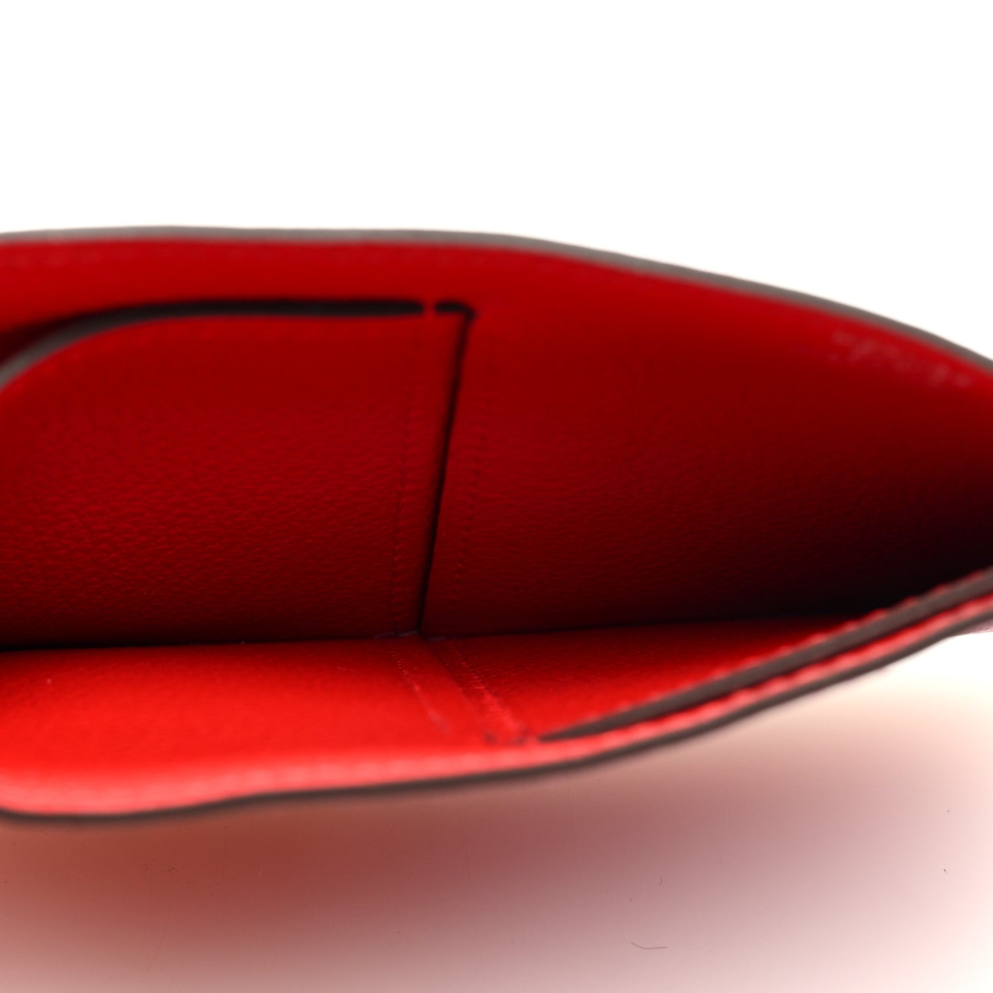 Evercolor Evergrain Necto Card Holder Rose Pourpe Rouge Piment Rouge De Coeur