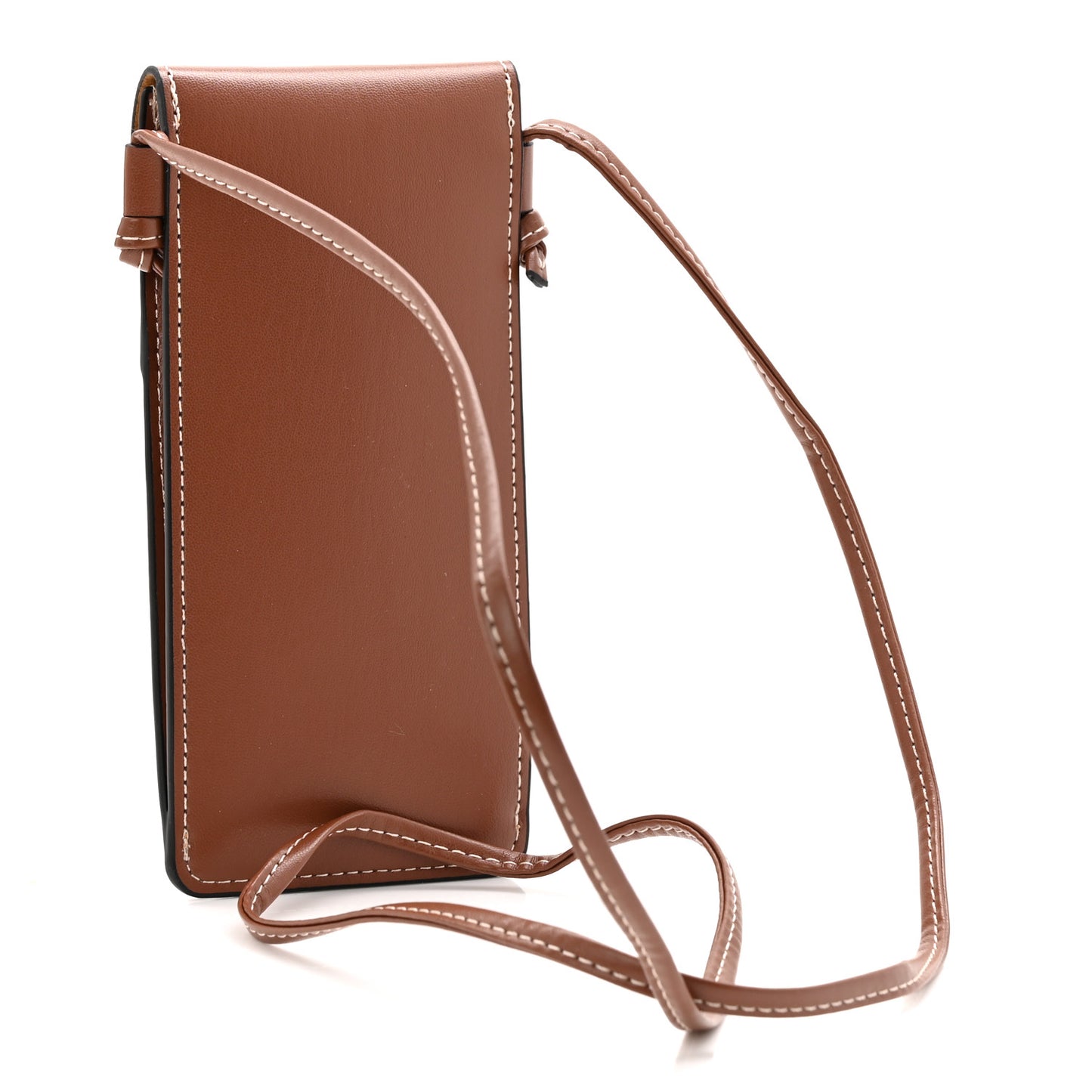 Smooth Calfskin Sunglasses Pouch Tan