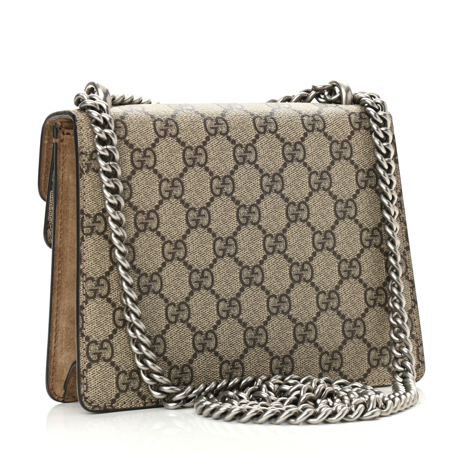 GG Supreme Monogram Mini Dionysus Shoulder Bag Taupe