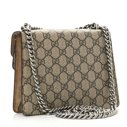 Gucci GG Supreme Monogram Mini Dionysus Shoulder Bag Taupe 3 of 11