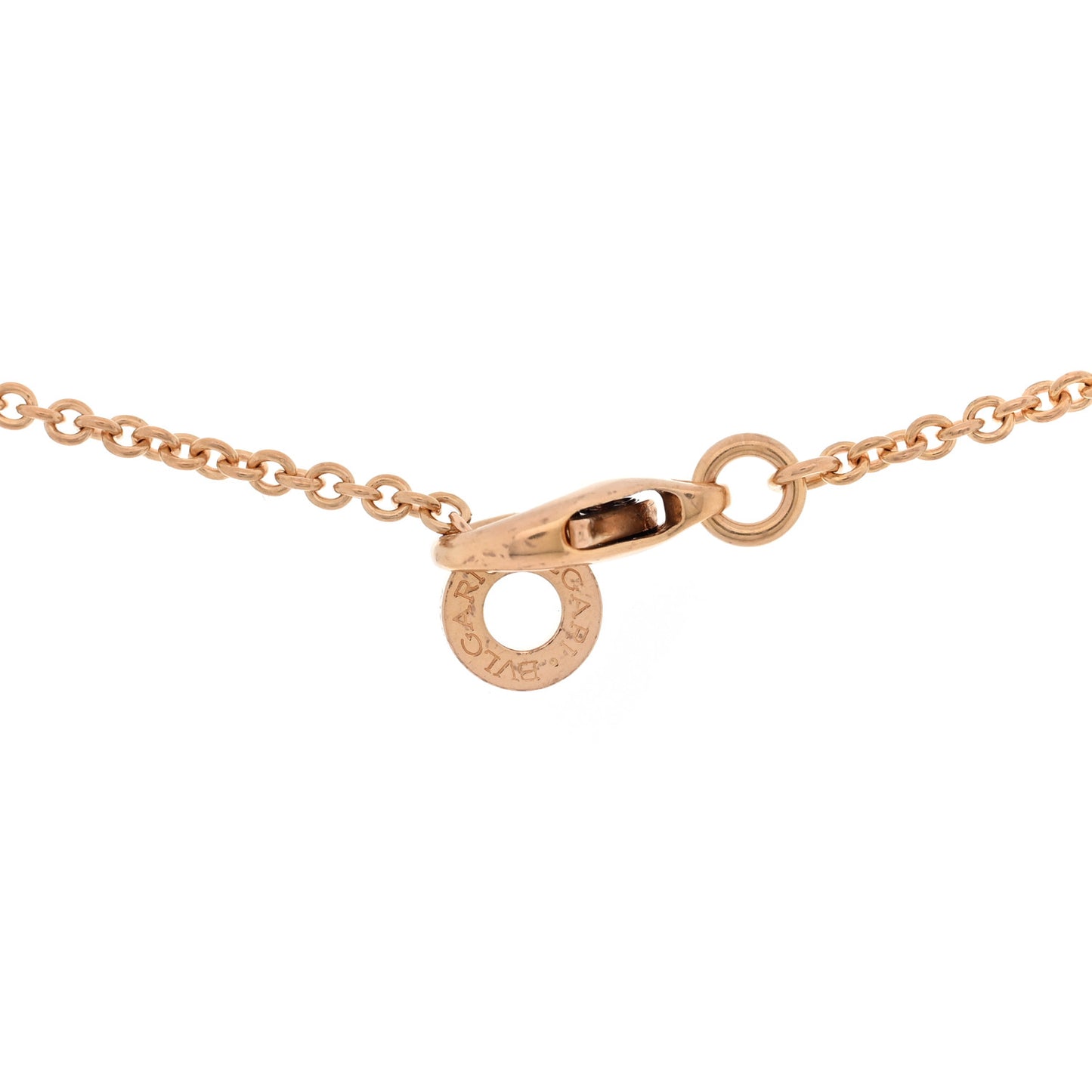 18K Rose Gold B.Zero1 Pendant Necklace