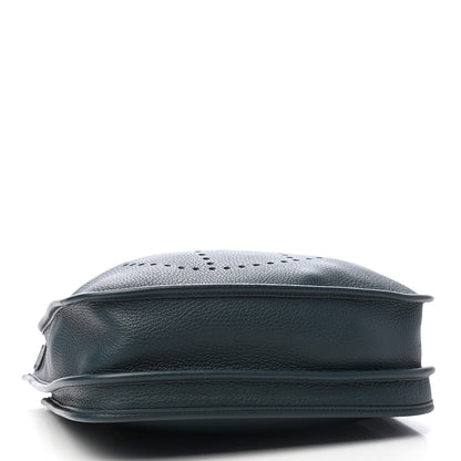 Hermes Taurillon Clemence Evelyne III PM Vert Cypress 3 of 8