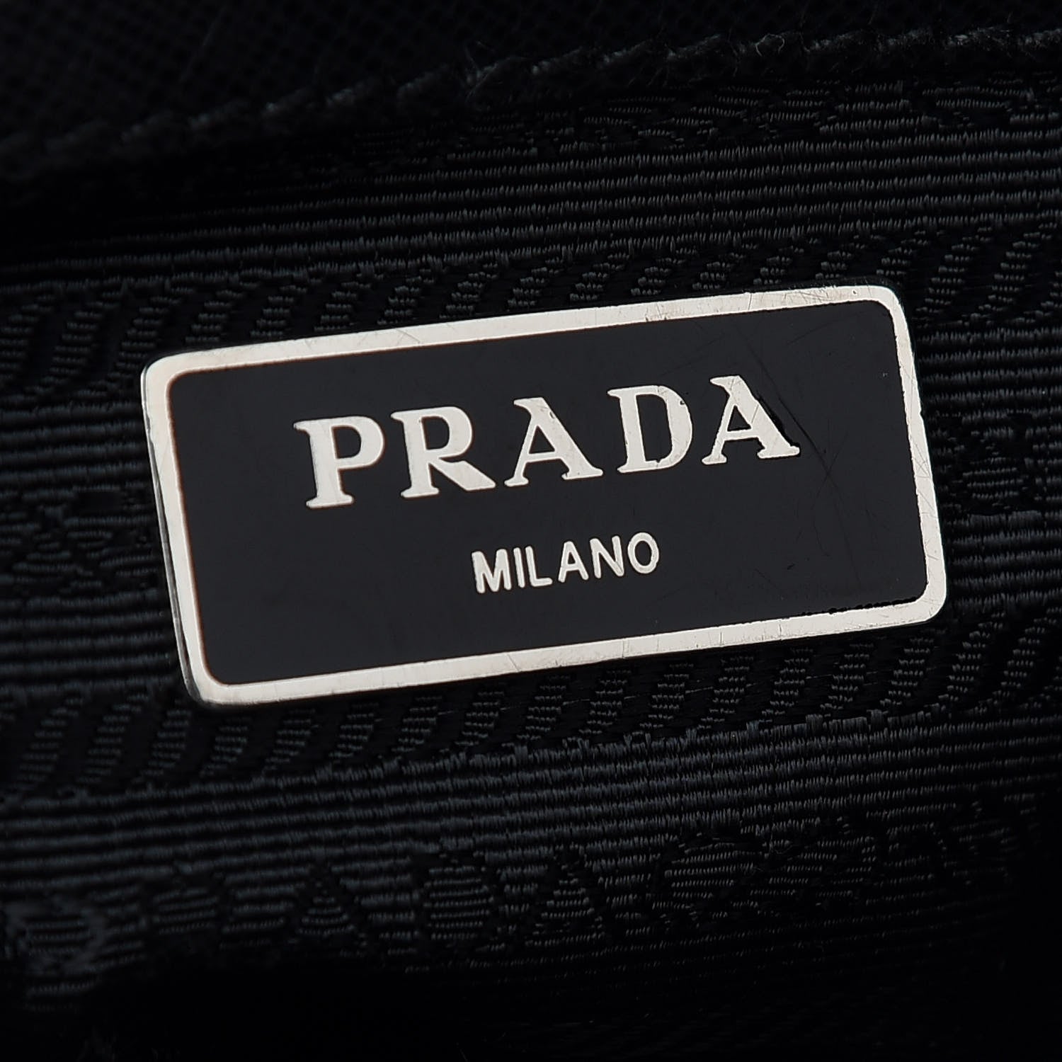 Prada Tessuto Nylon Saffiano Weekender Black 5 of 8