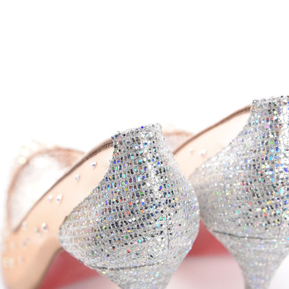 Christian Louboutin Crystal Strass Follies 100 Pumps 37 Crystal 8 of 11