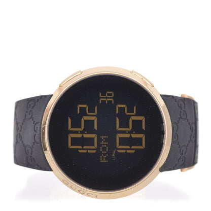 Gucci Stainless Steel Rubber 45mm Digital I-Gucci Watch Black 3 of 9