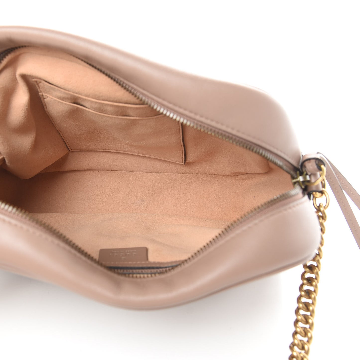 Calfskin Matelasse Medium GG Marmont Chain Shoulder Bag Porcelain Rose