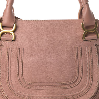 Chloe Calfskin Medium Marcie Satchel Anemone Pink 9 of 17