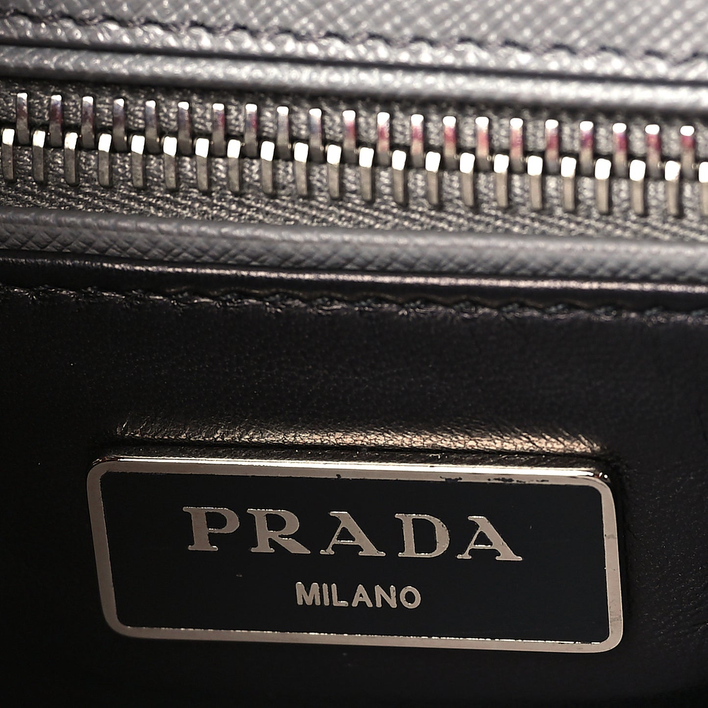 Saffiano Soft Stitched Sound Shoulder Bag Marmo