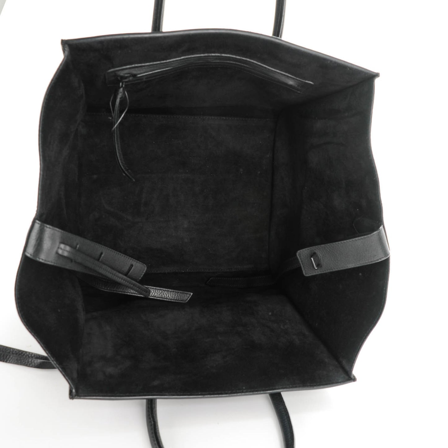 Supple Calfskin Medium Phantom Luggage Black