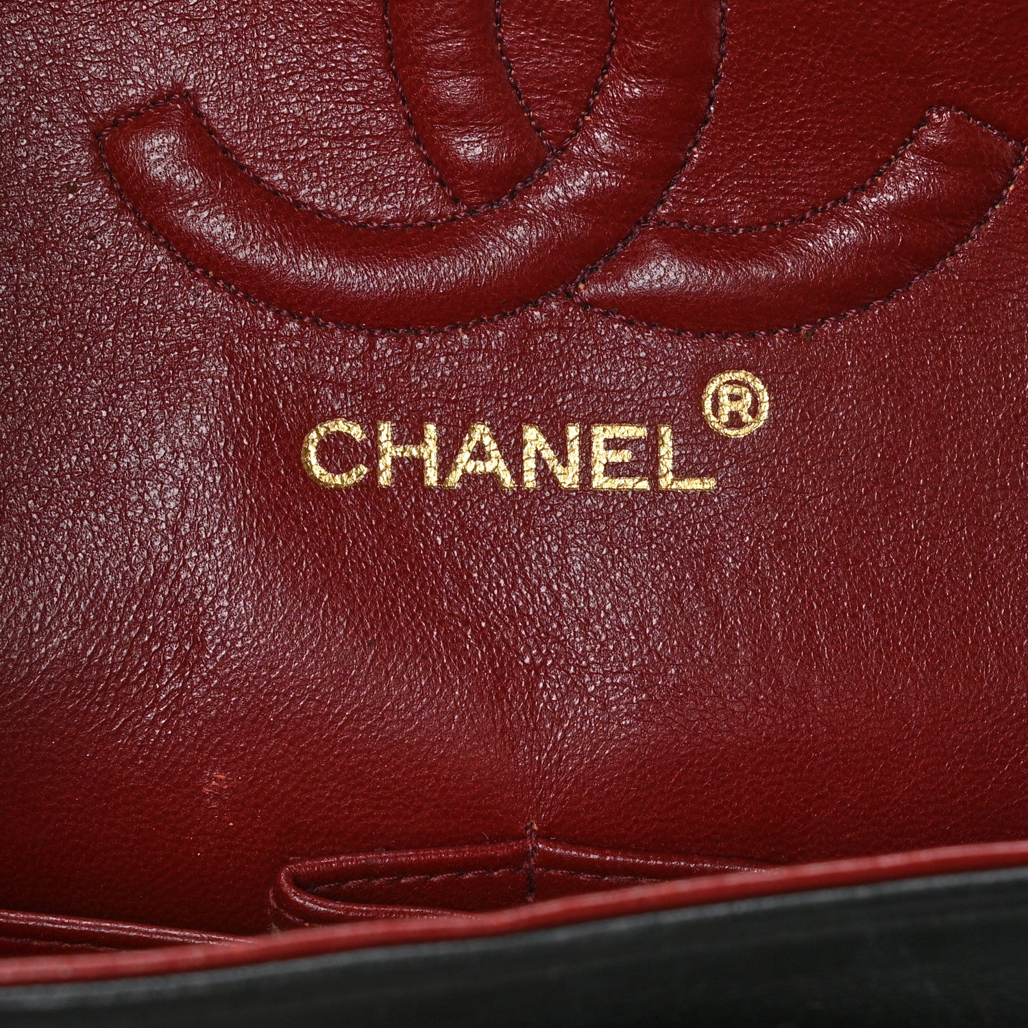 Chanel Lambskin Quilted Medium Double Flap Black 6 of 11