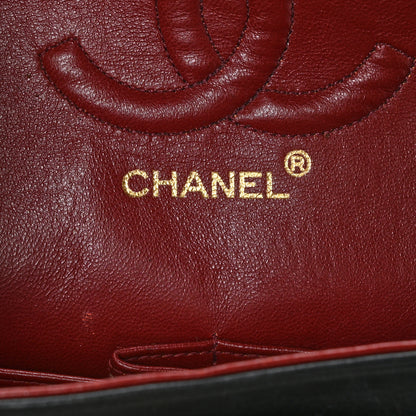 Chanel Lambskin Quilted Medium Double Flap Black 6 of 11