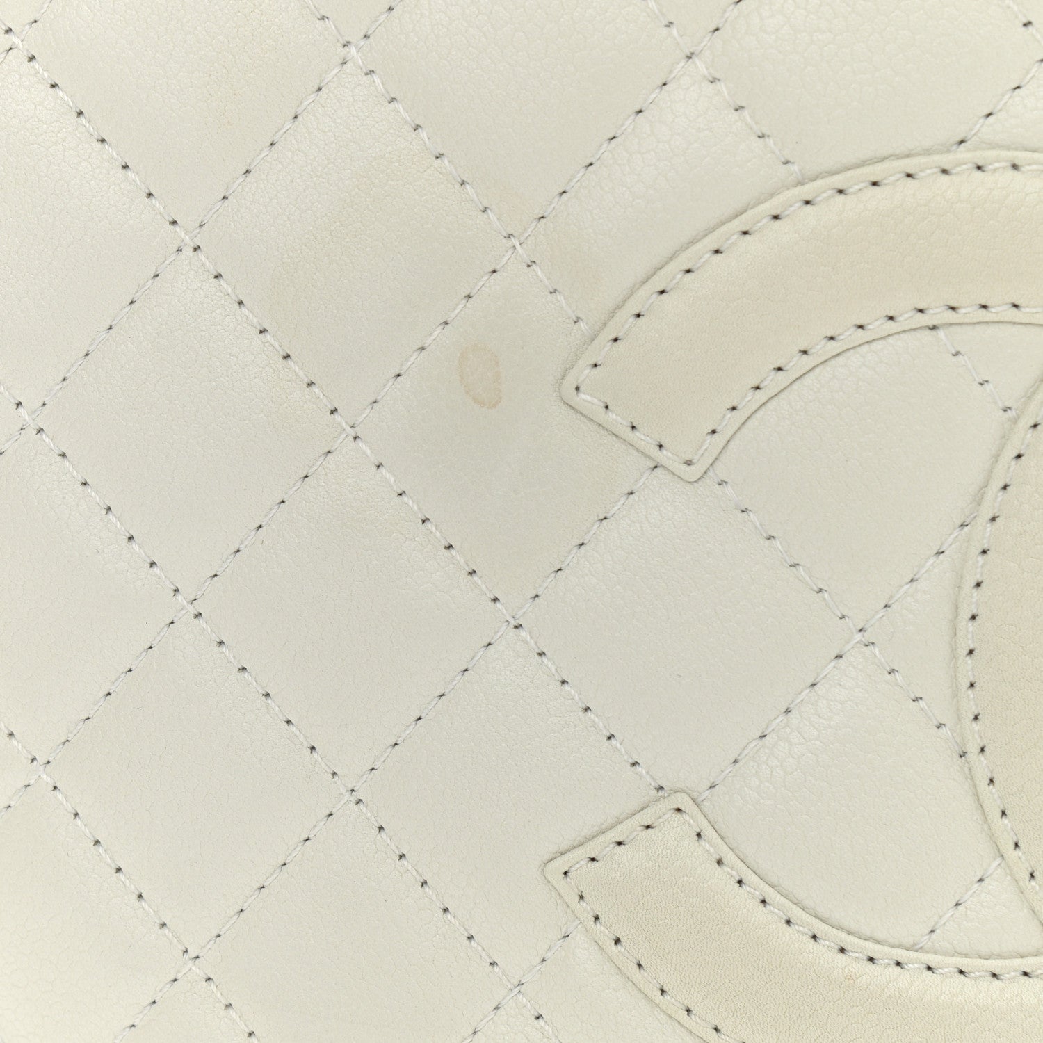 Chanel Caviar Quilted Grand Shopping Tote GST White 13 of 16