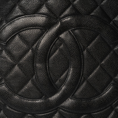 Chanel Caviar Quilted Medallion Tote Black 8 of 10