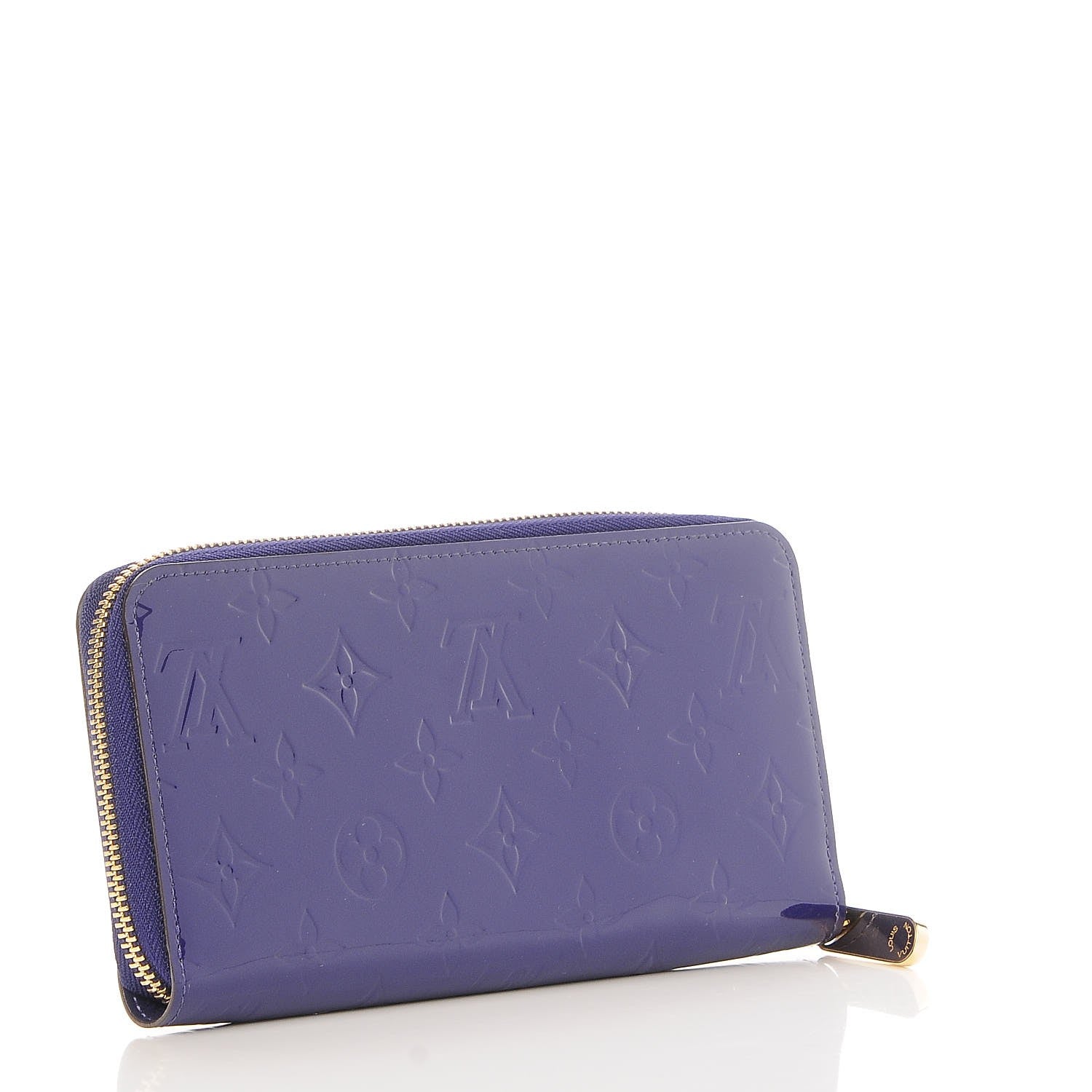 Louis Vuitton Vernis Zippy Wallet Blueberry 3 of 7