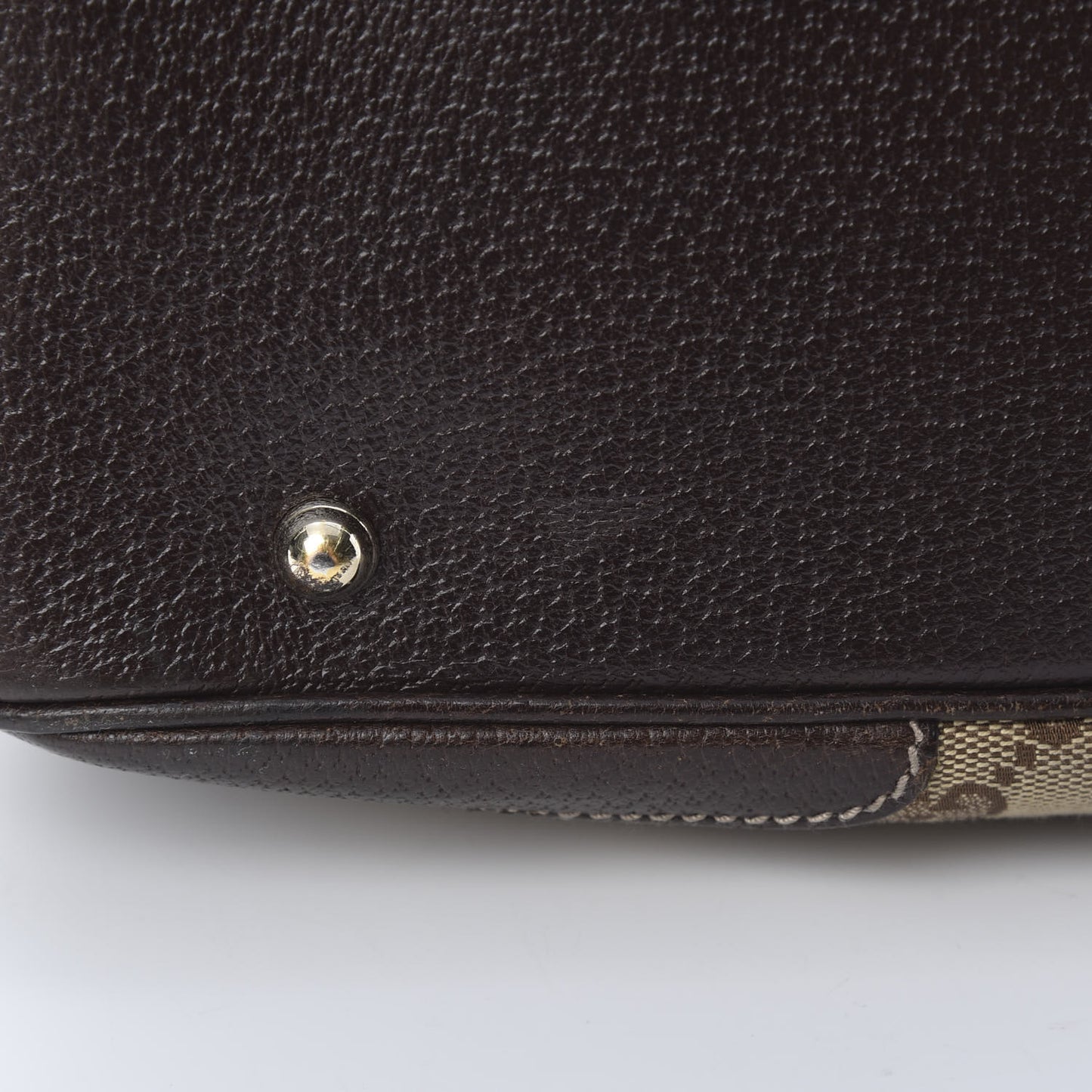 Monogram Bamboo Boston Dark Brown