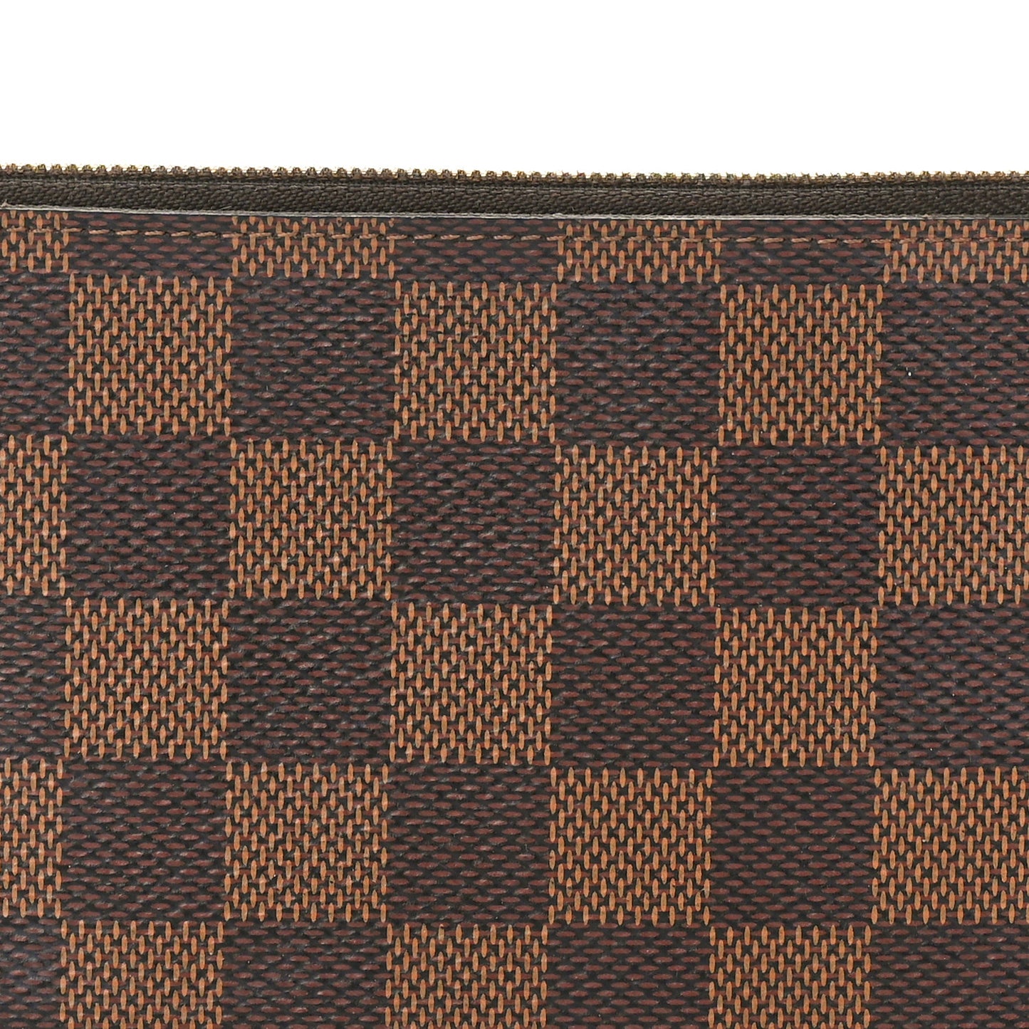 Damier Ebene Felicie Chain Wallet Zippered Insert