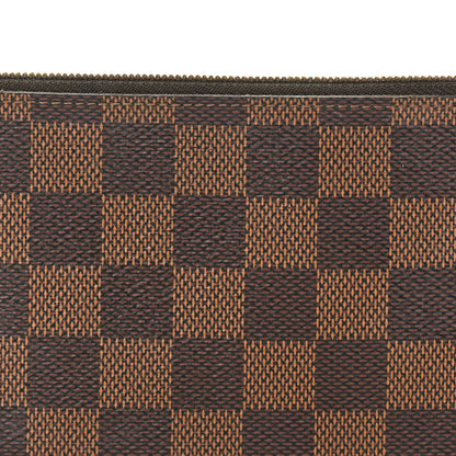 Louis Vuitton Damier Ebene Felicie Chain Wallet Zippered Insert 7 of 7