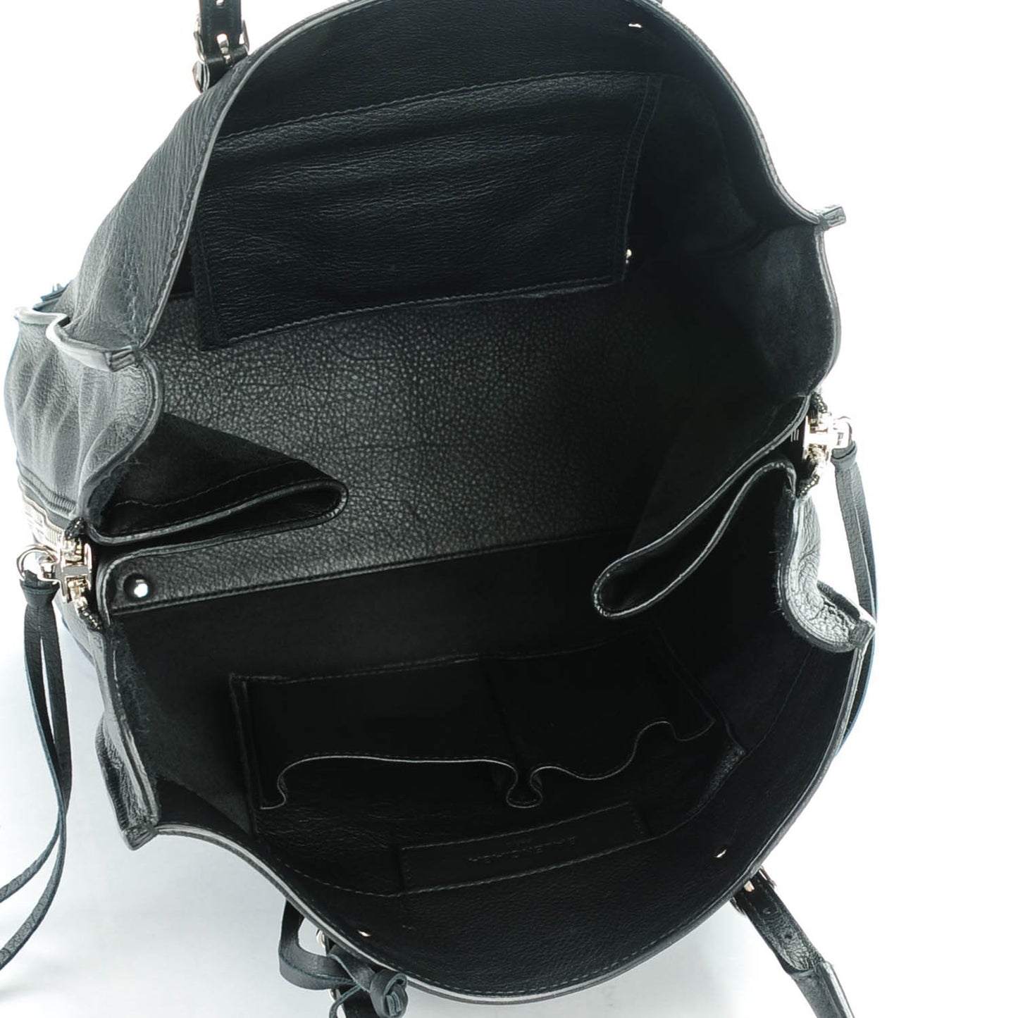 Veau Papier A5 Zip Around Tote Black