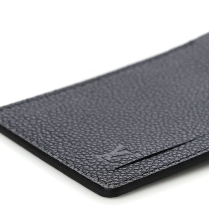 Louis Vuitton Calfskin Monogram Eclipse Luggage Tag 7 of 8