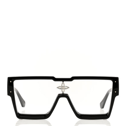 Louis Vuitton Acetate Swarovski Crystal Cyclone Sunglasses Z1790E Black 2 of 8