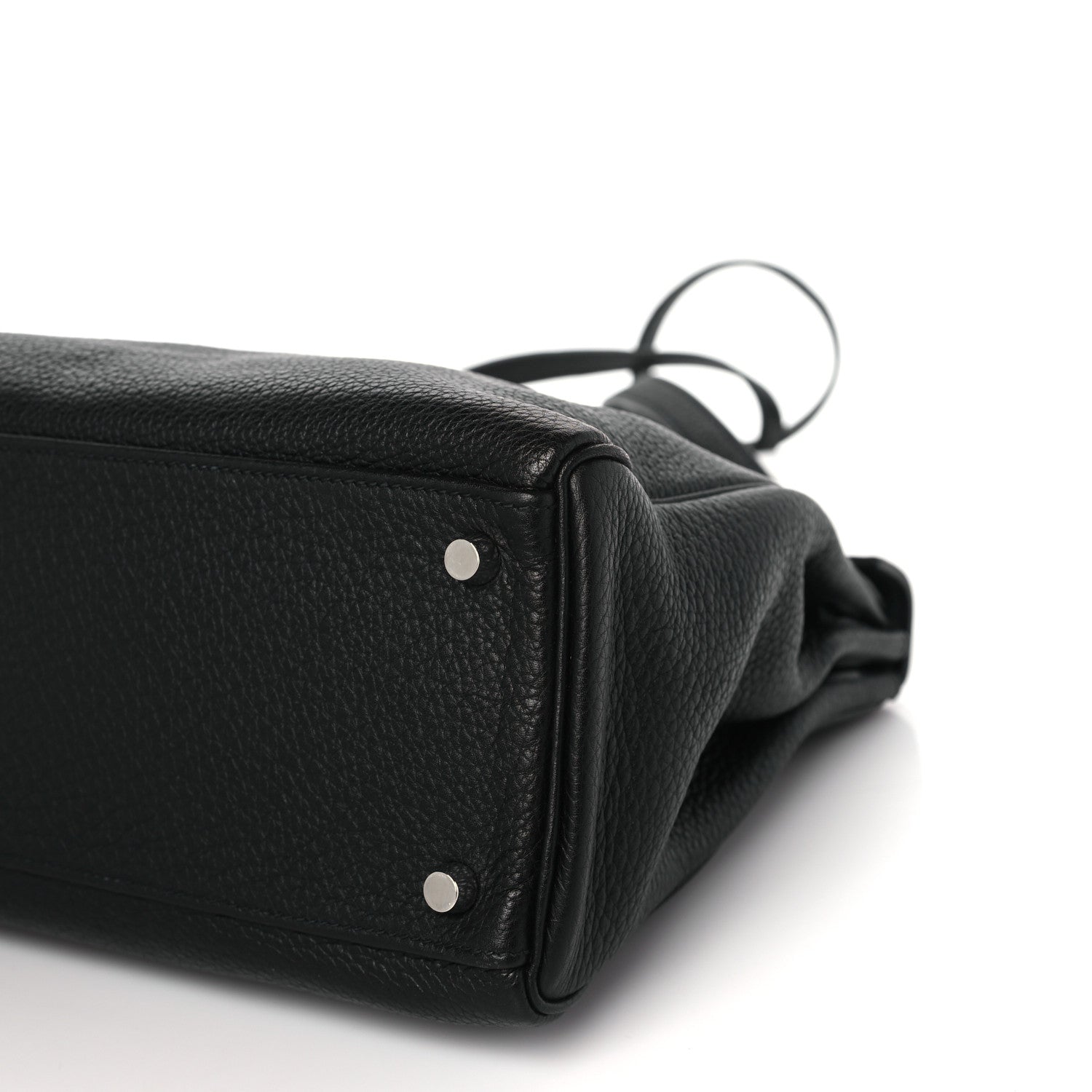 Hermes Taurillon Clemence Kelly Retourne 32 Black 9 of 9