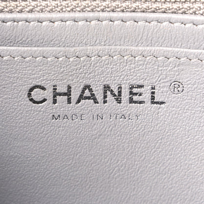 Chanel Lambskin Quilted Mini Rectangular Flap Grey 6 of 12