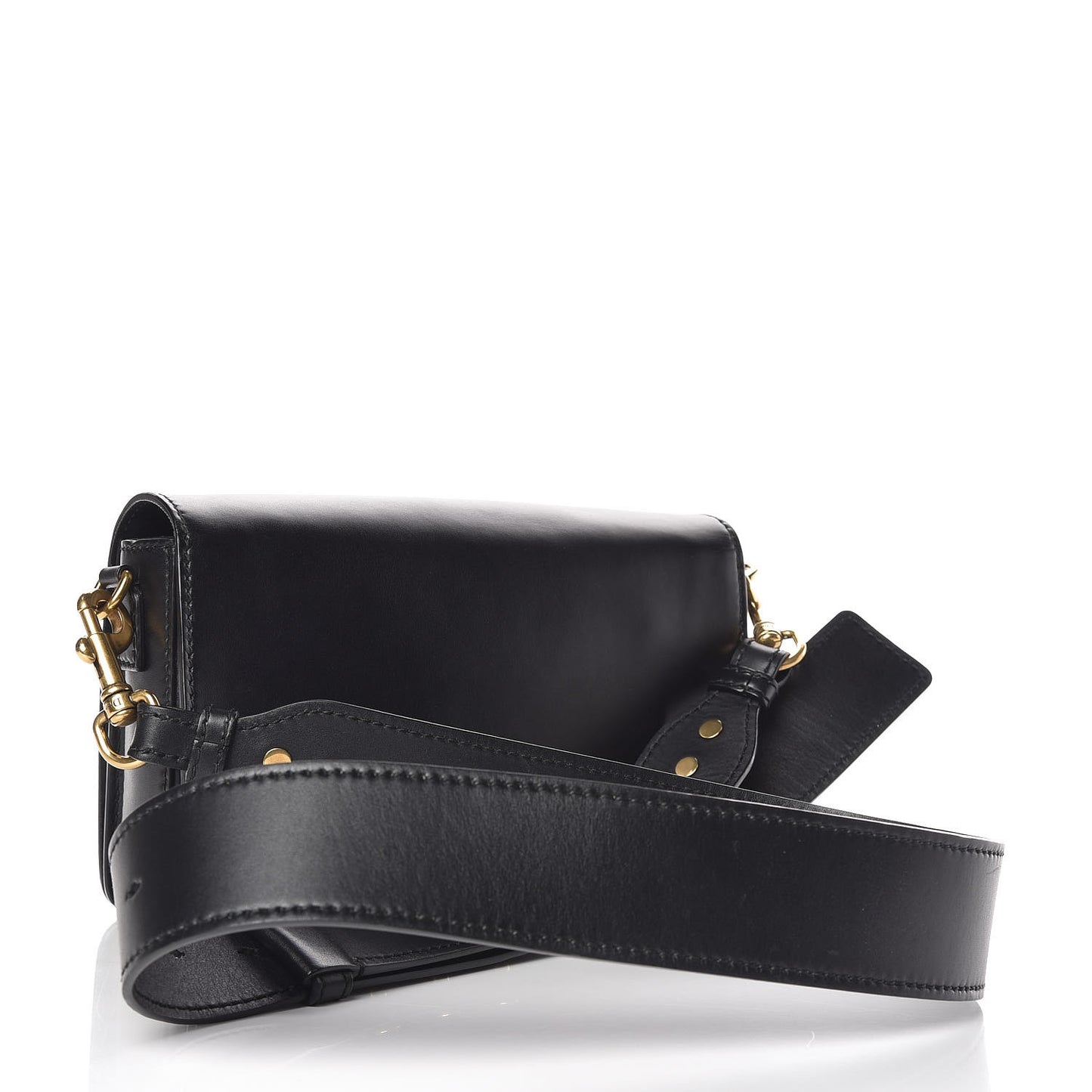 Smooth Calfskin Dio(r)evolution Flap Bag Black