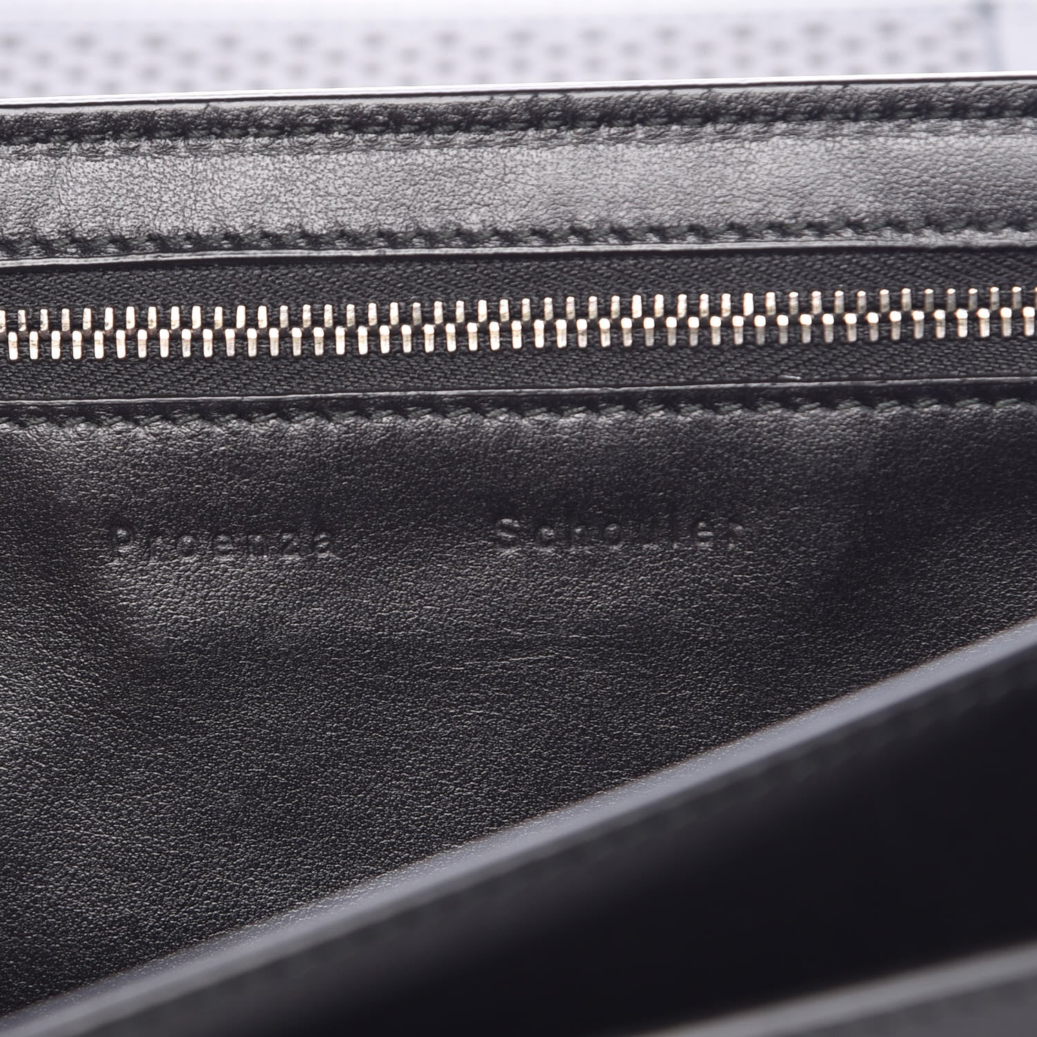 Proenza Schouler Lambskin Perforated Tiny PS1 Satchel Black 8 of 9