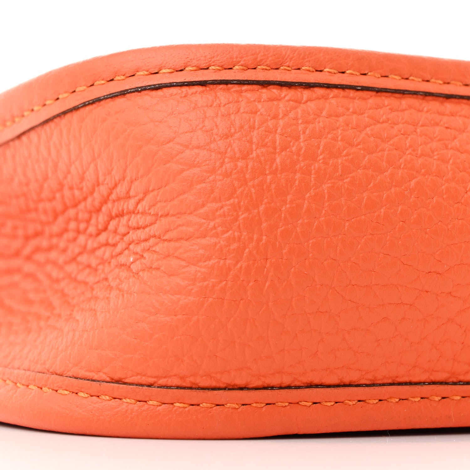 Hermes Taurillon Clemence Evelyne TPM Orange 9 of 10