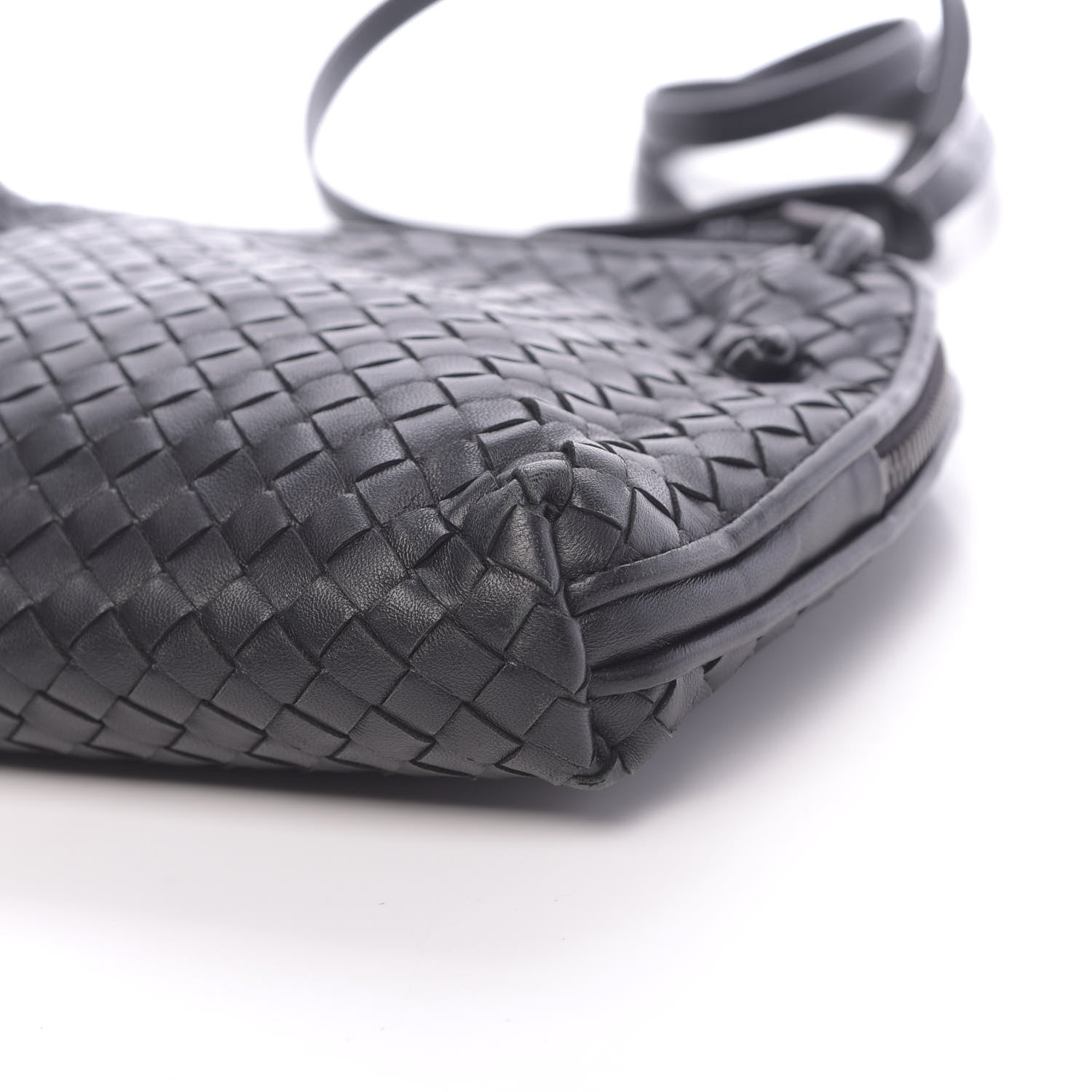 Bottega Veneta Nappa Intrecciato Nodini Bag Black 9 of 9