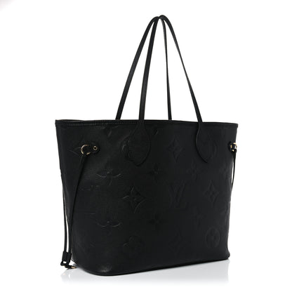 Louis Vuitton Empreinte Monogram Giant Neverfull MM Black 4 of 13