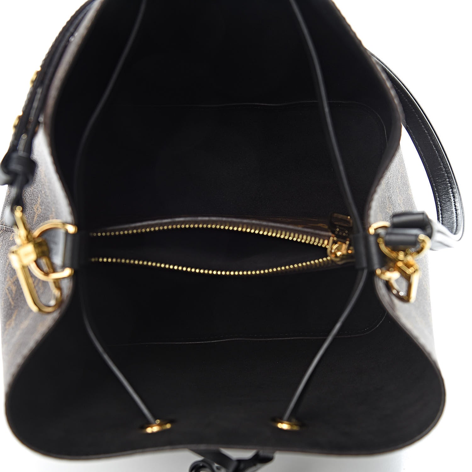 Louis Vuitton Monogram Neonoe MM Black 5 of 10