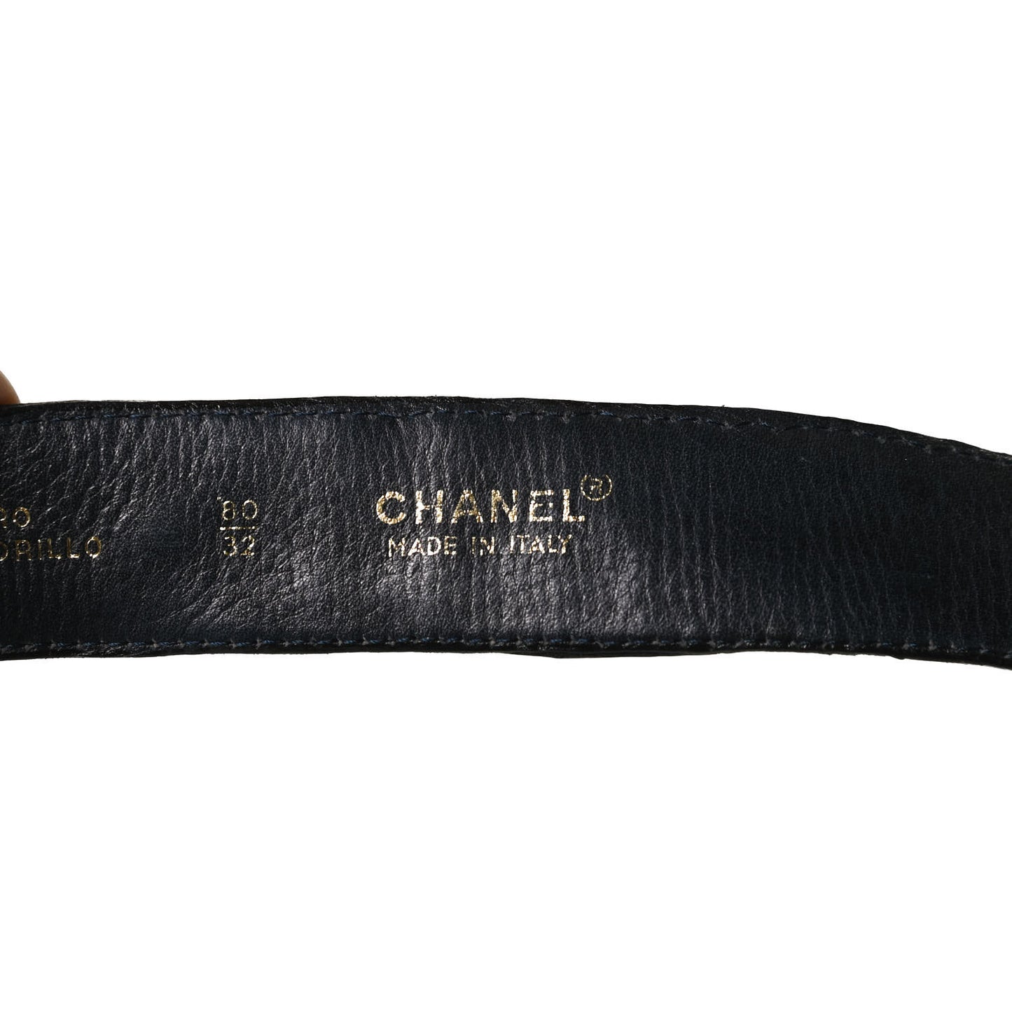 Crocodile Belt 80 32 Blue