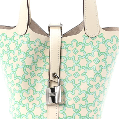 Hermes Swift Micro Lucky Daisy Picotin Lock Nata Vert 8 of 13