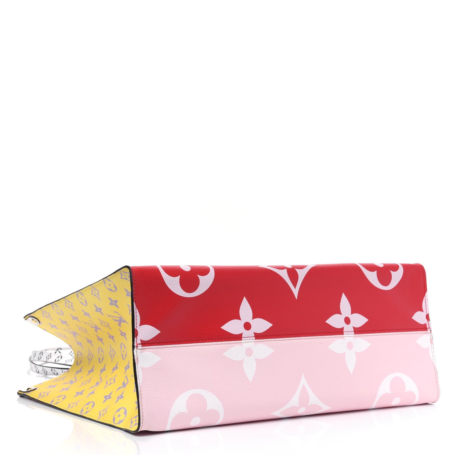 Louis Vuitton Monogram Giant Onthego GM Rouge Rose 3 of 7