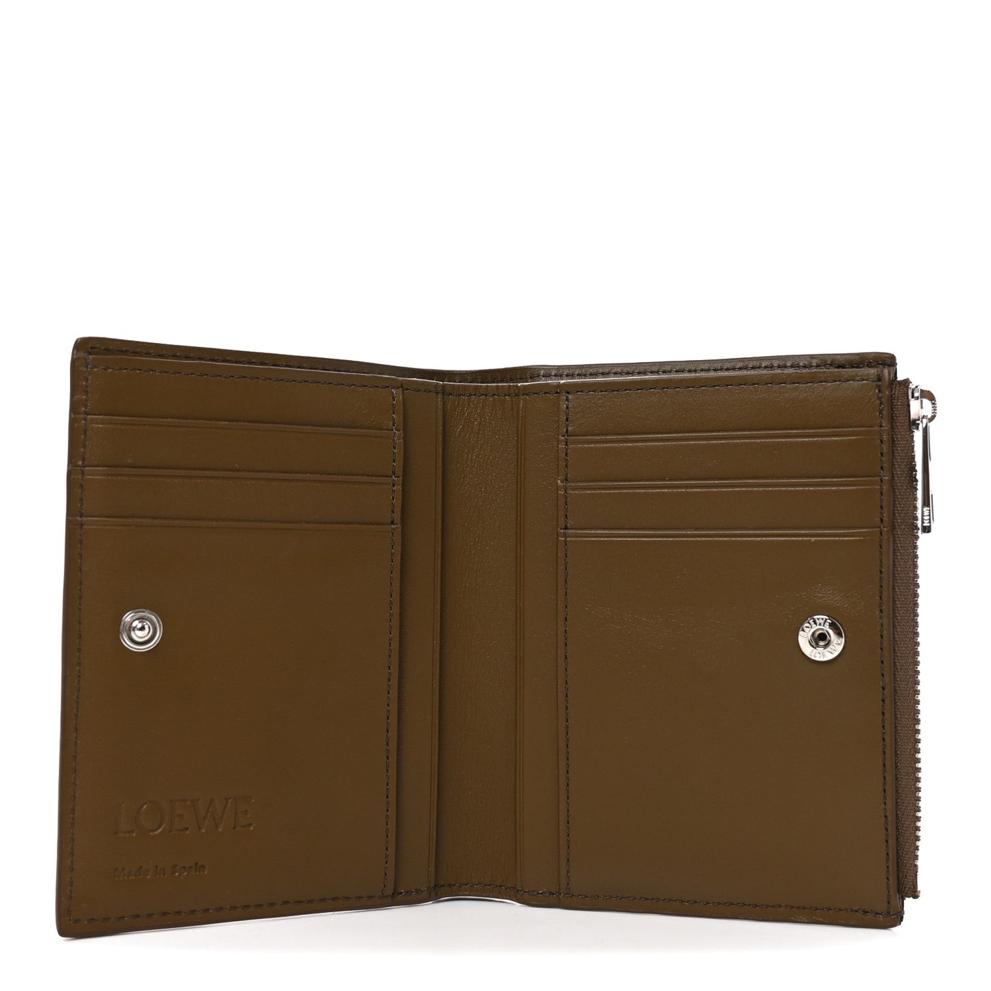 Deerskin Slim Compact Wallet Tundra