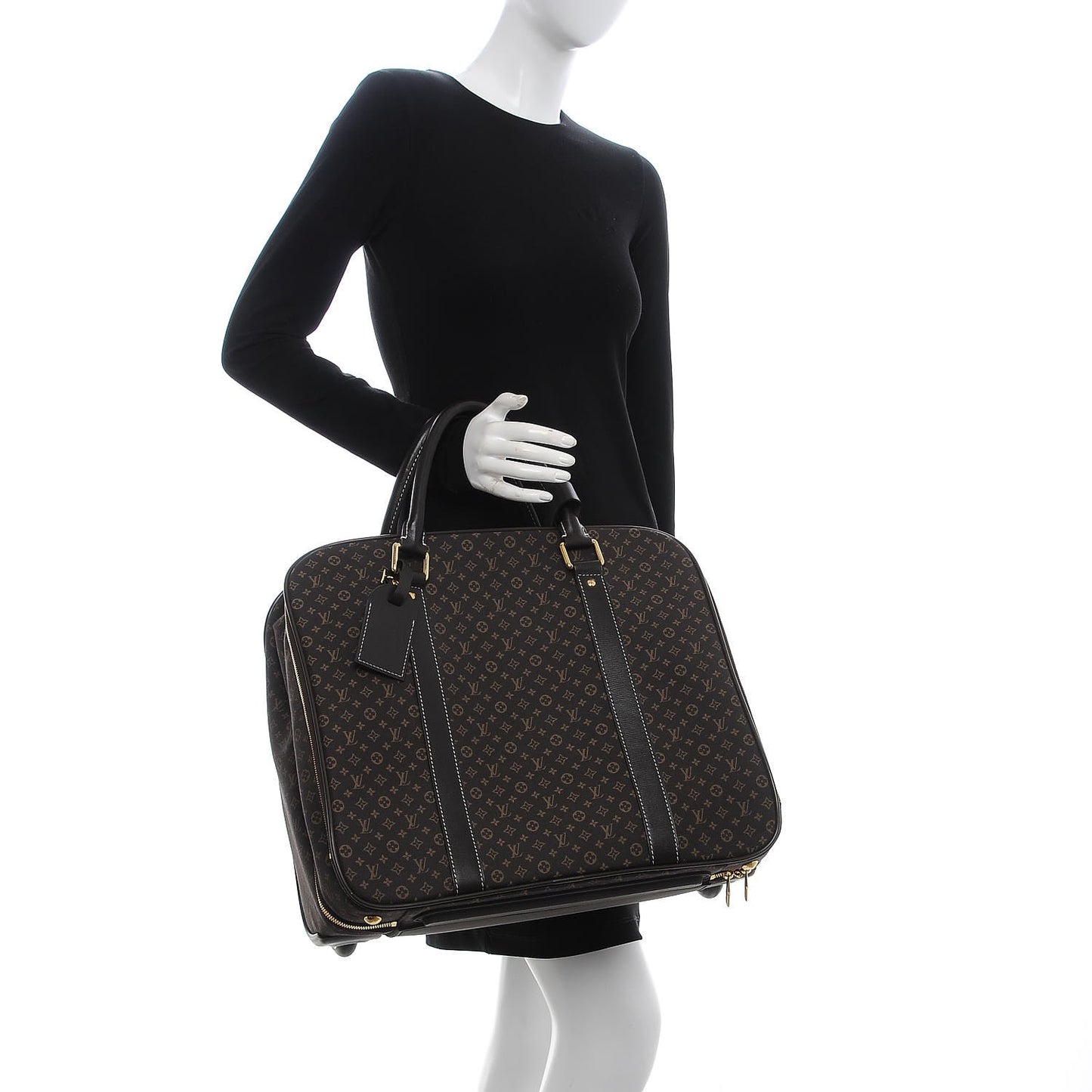 Monogram Idylle Epopee Rolling Suitcase Fusain