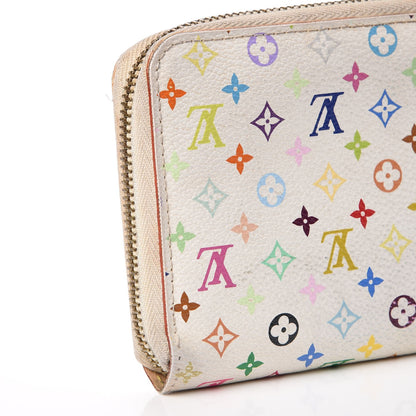 Louis Vuitton Monogram Multicolor Zippy Wallet White 11 of 22