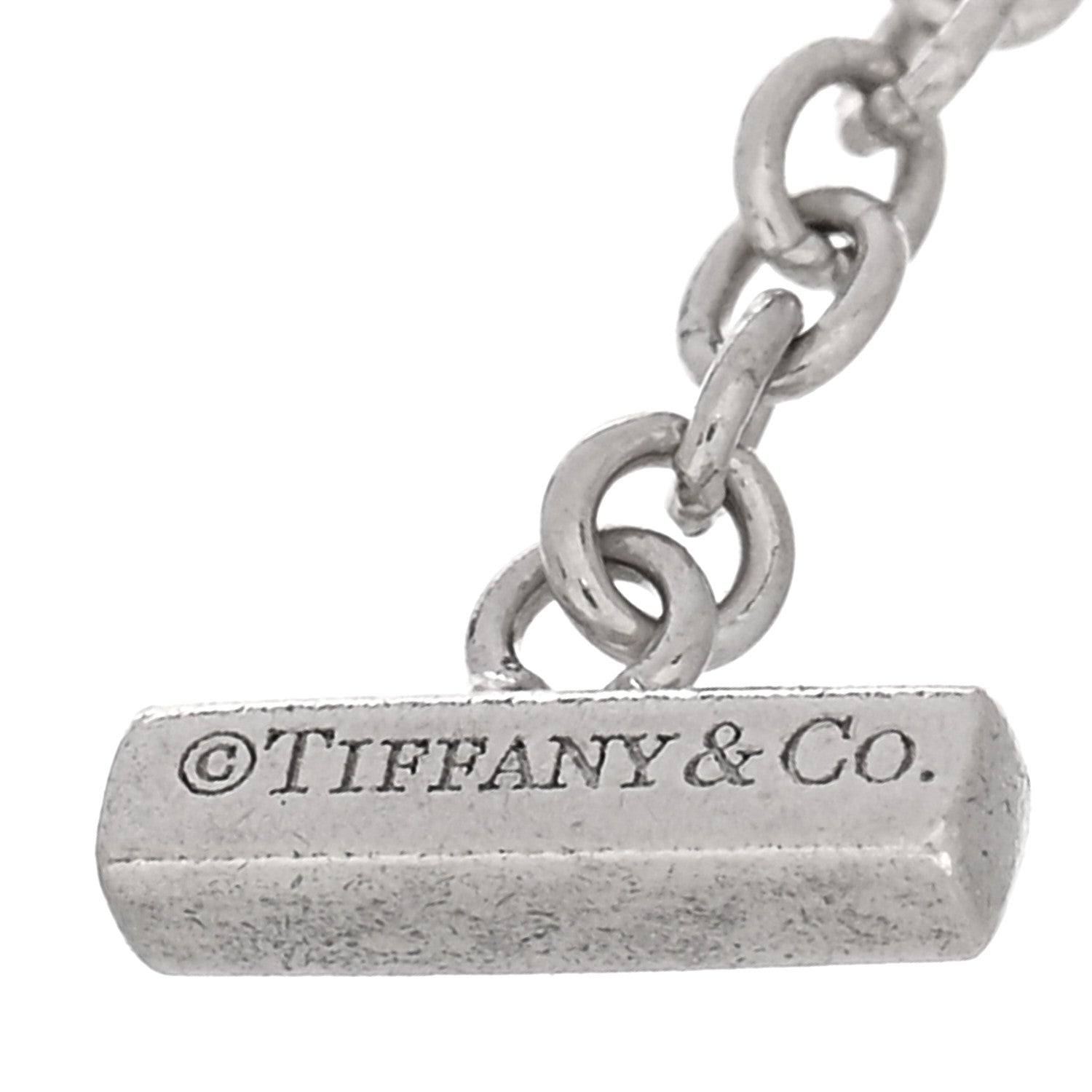Tiffany 18K White Gold T Smile Bracelet 3 of 3