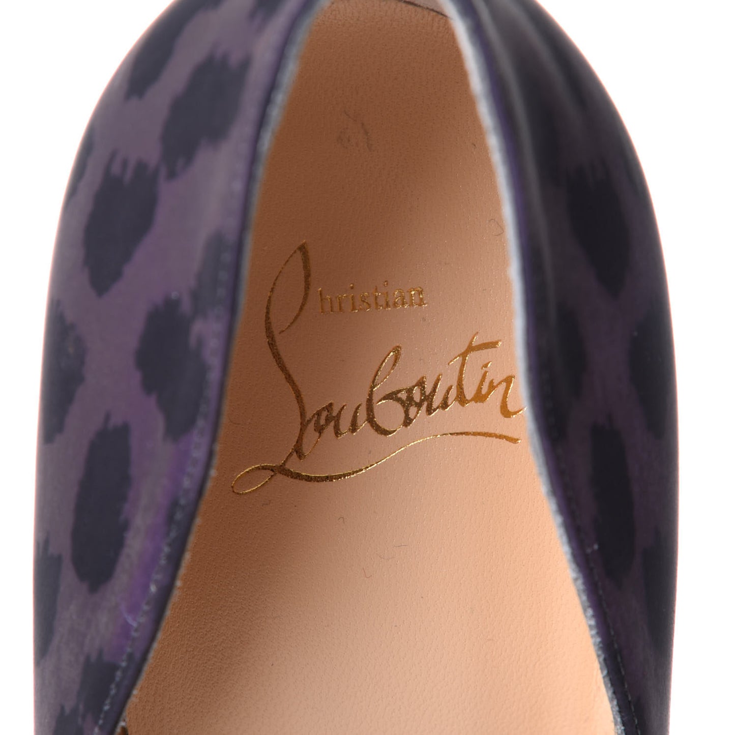 Nylon Reflex Leopard Pigalle Follies 100 Pumps 40.5 Multi