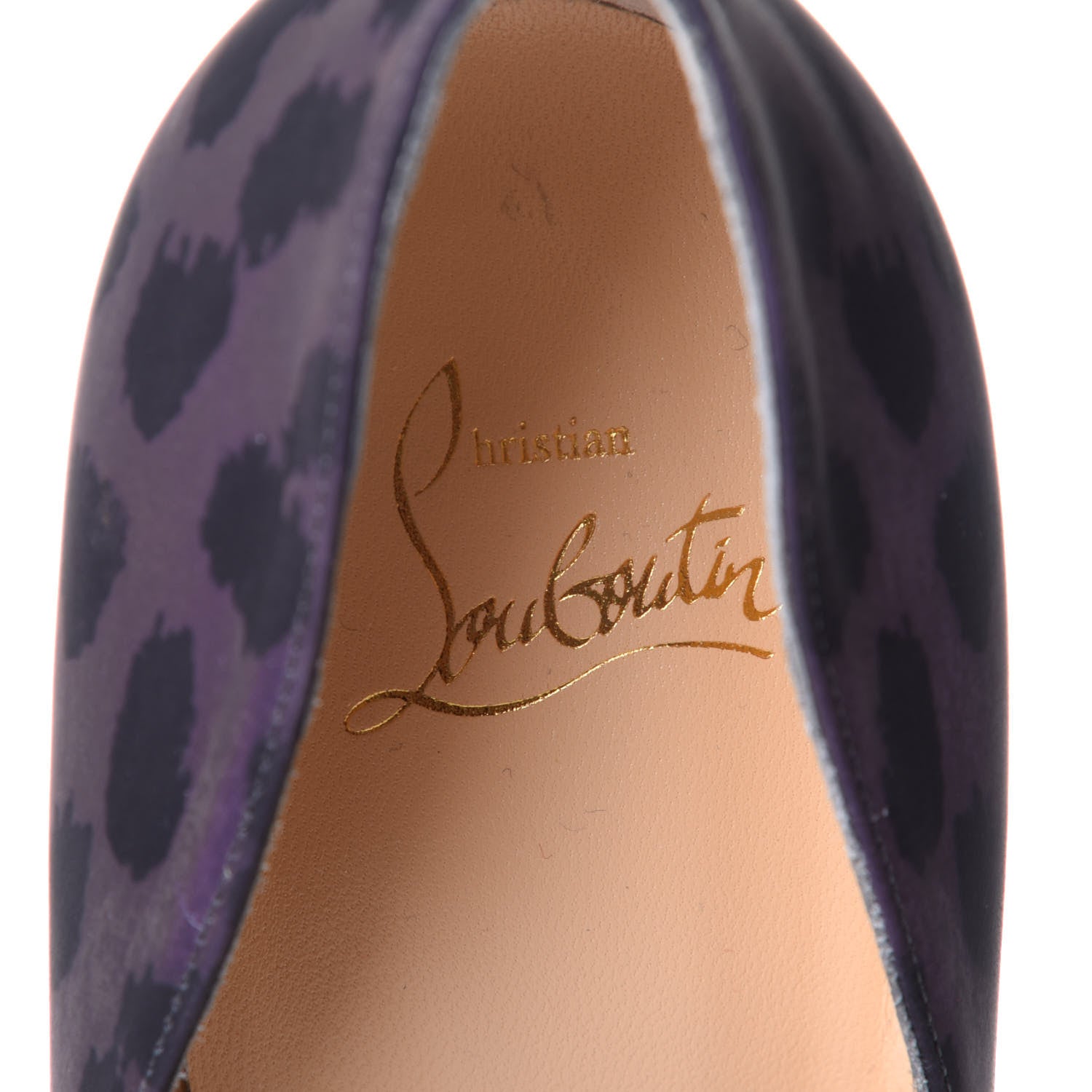 Christian Louboutin Nylon Reflex Leopard Pigalle Follies 100 Pumps 40.5 Multi 9 of 10