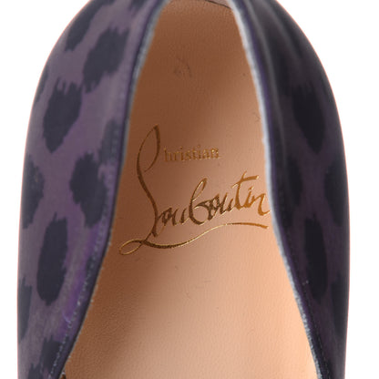 Christian Louboutin Nylon Reflex Leopard Pigalle Follies 100 Pumps 40.5 Multi 9 of 10