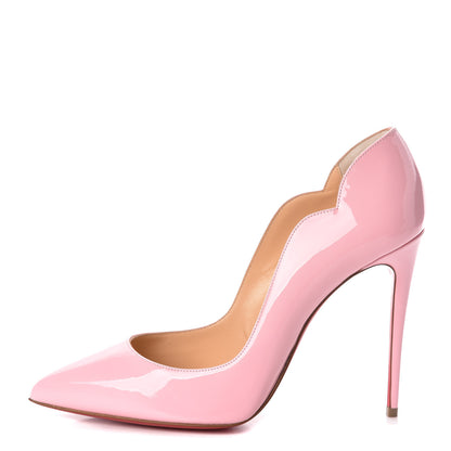 Christian Louboutin Patent Hot Chick 100 Pumps 39.5 Eglantine 1 of 8