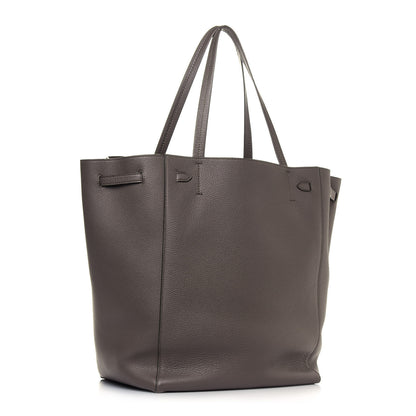 Celine Soft Grained Calfskin Medium Belt Cabas Phantom Taupe 3 of 14