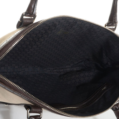 Gucci Canvas Web GG Reins Bag Brown 5 of 7