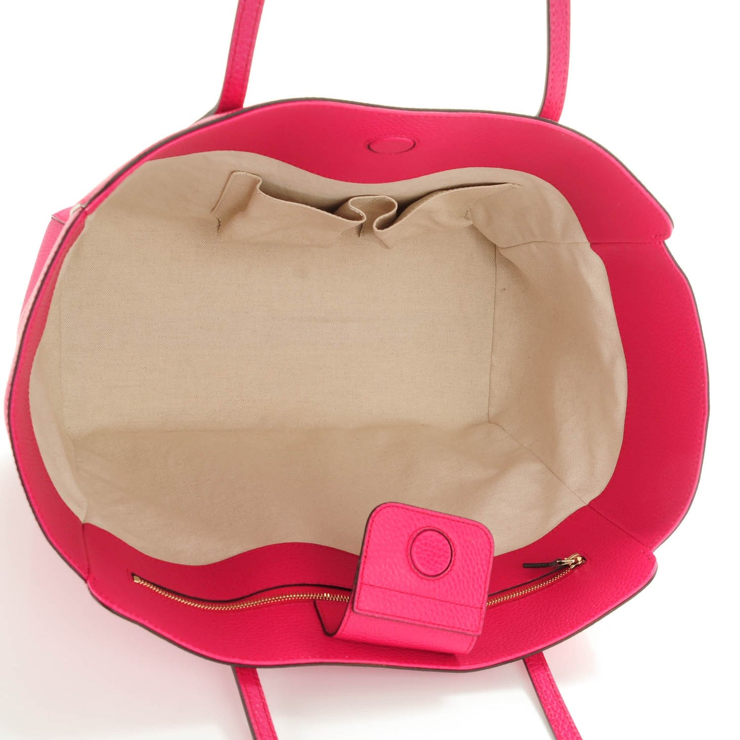 Dollar Calfskin Medium Swing Tote Blossom