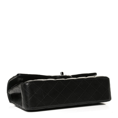Chanel Lambskin Quilted Medium Double Flap Black 4 of 11