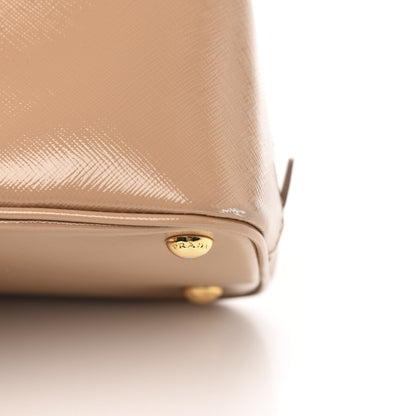 Prada Saffiano Vernice Medium Promenade Tote Cammeo 10 of 10