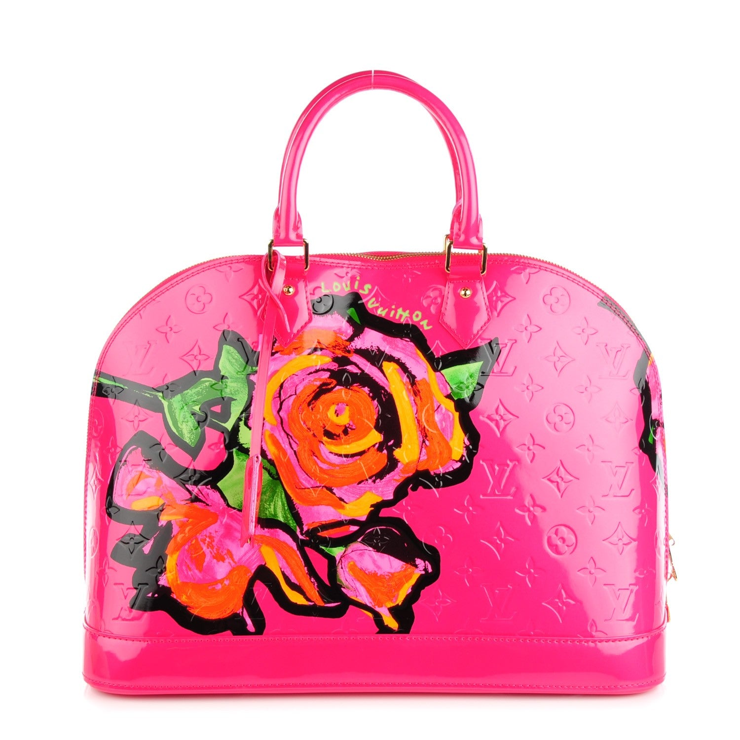 Louis Vuitton Vernis Roses Alma GM Rose Pop 1 of 7