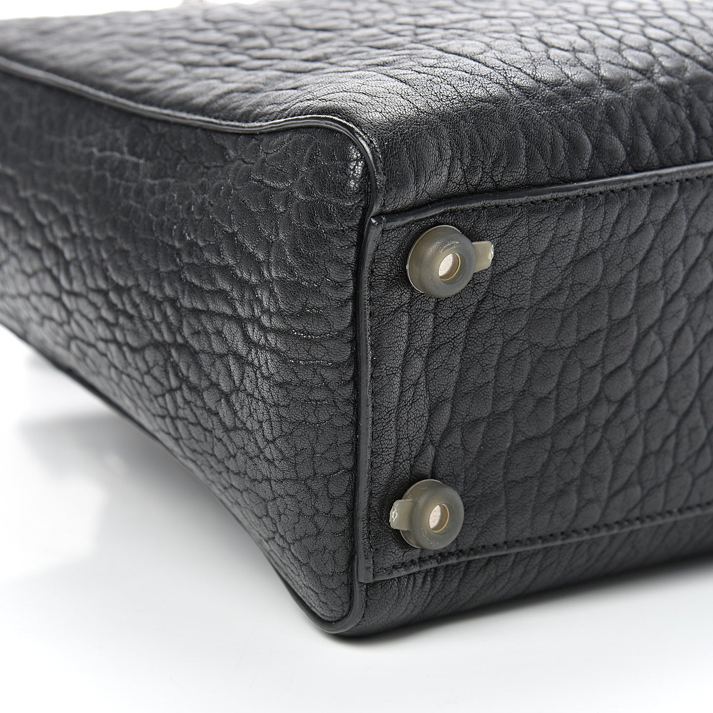 Canyon Grained Lambskin Large Lady Dior Black